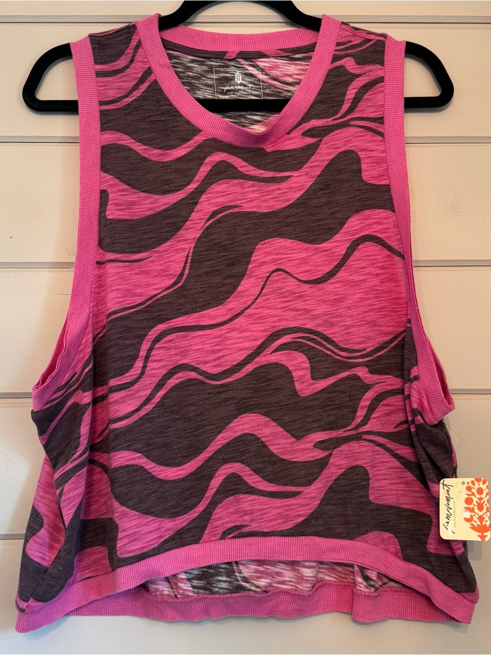FP Movement “Wave Runner Magenta Minx” Workout Tank Top